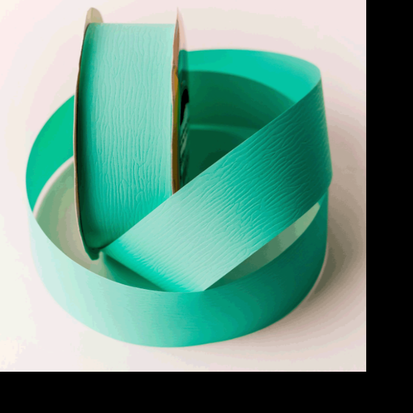 LISTON 9 PAPEL SINTETICO VERDE AQUA COLORS 40M. ROLLO